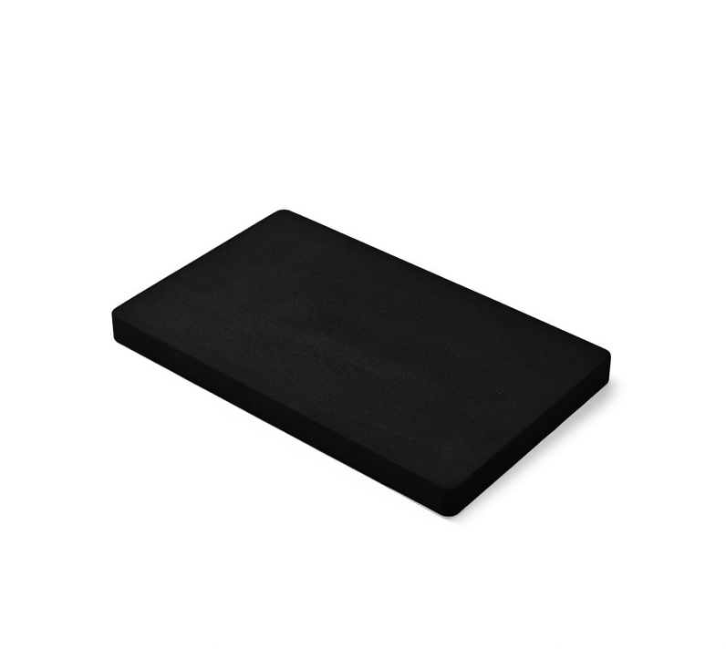 Black Microfiber Jewelry Display Stand