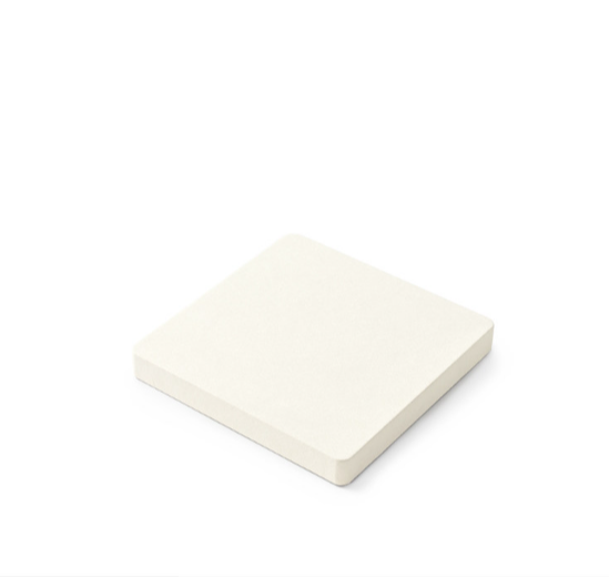 Beige Microfiber Jewelry Display Stand
