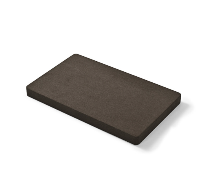 Brown Microfiber Ring Display Stand