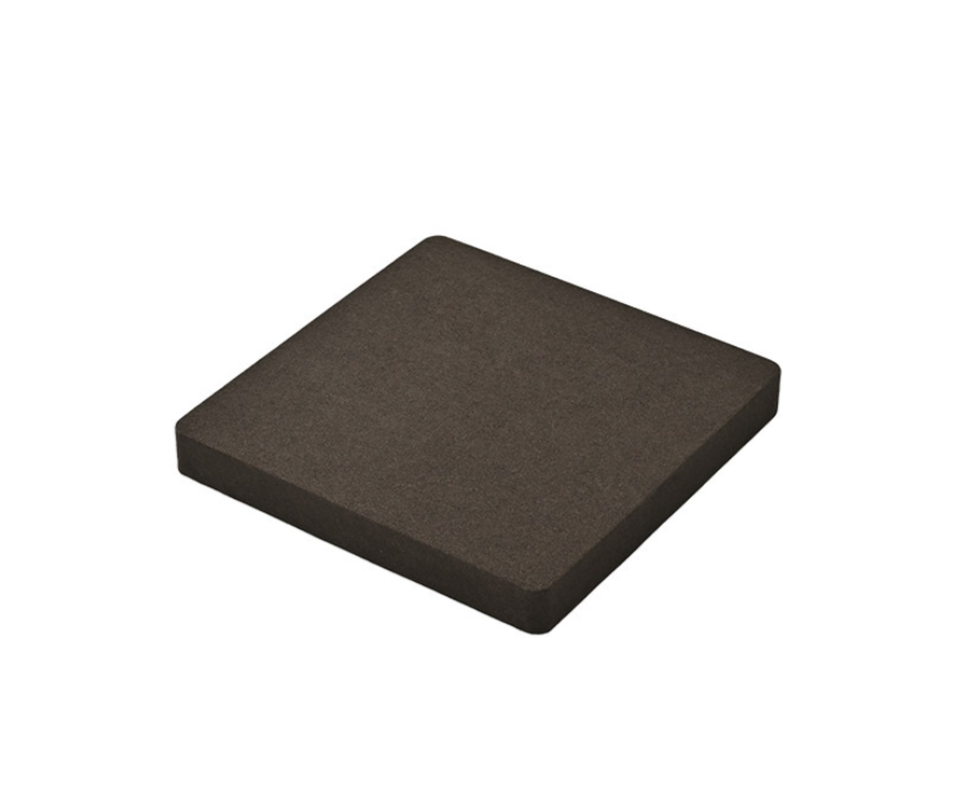 Brown Microfiber Ring Display Stand