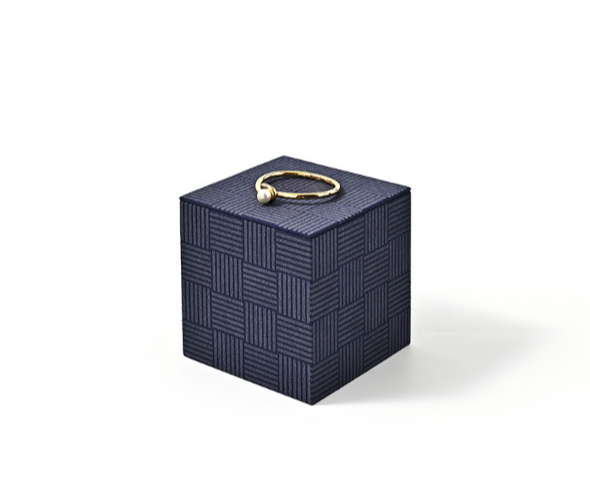 Blue & Gold Jewelry Display Stand