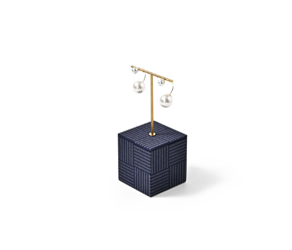 Blue & Gold Jewelry Display Stand