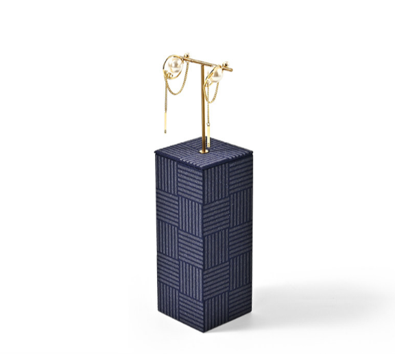 Blue & Gold Jewelry Display Stand