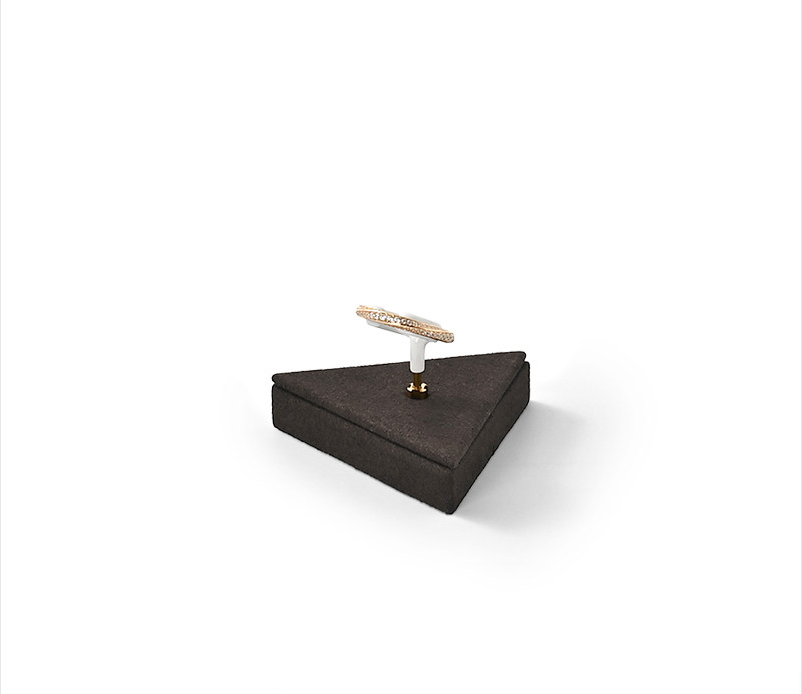 Coffee Metal Ring Display Stand
