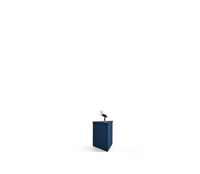 Microfiber Ring Display Stand