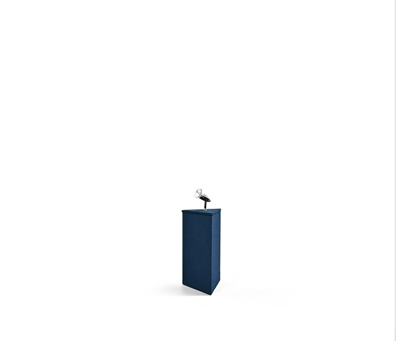 Microfiber Ring Display Stand