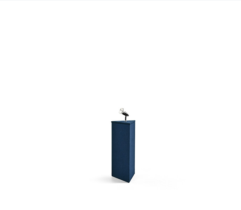 Microfiber Ring Display Stand