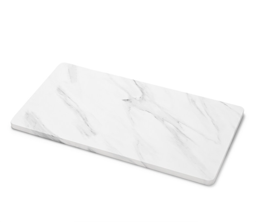 White Leather Jewelry Display Set