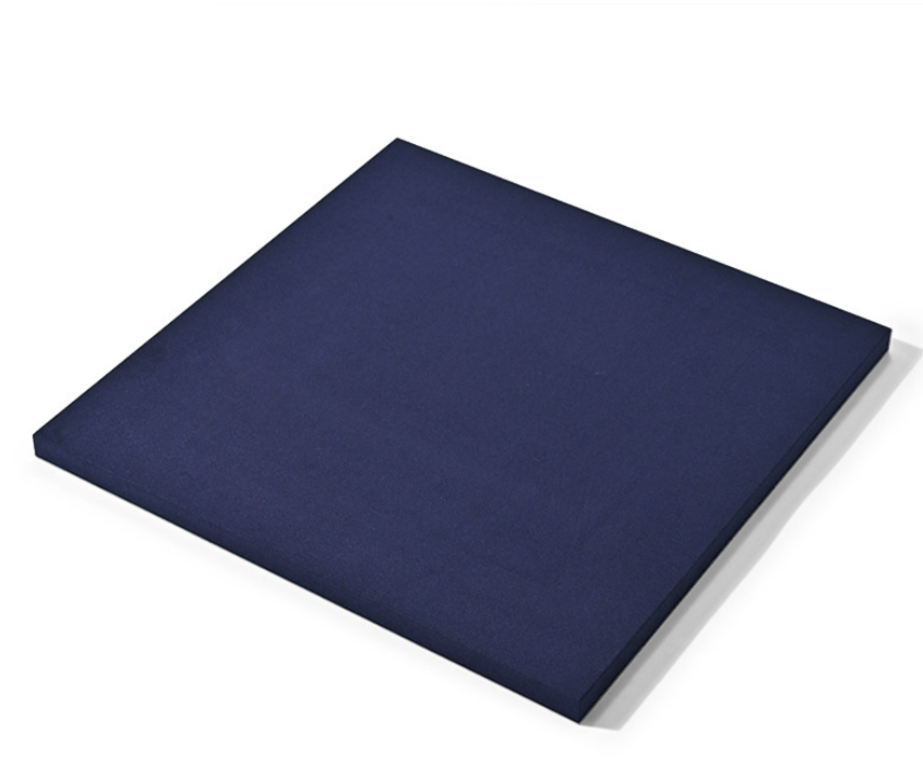 Blue Microfiber Metal Jewelry Display Set