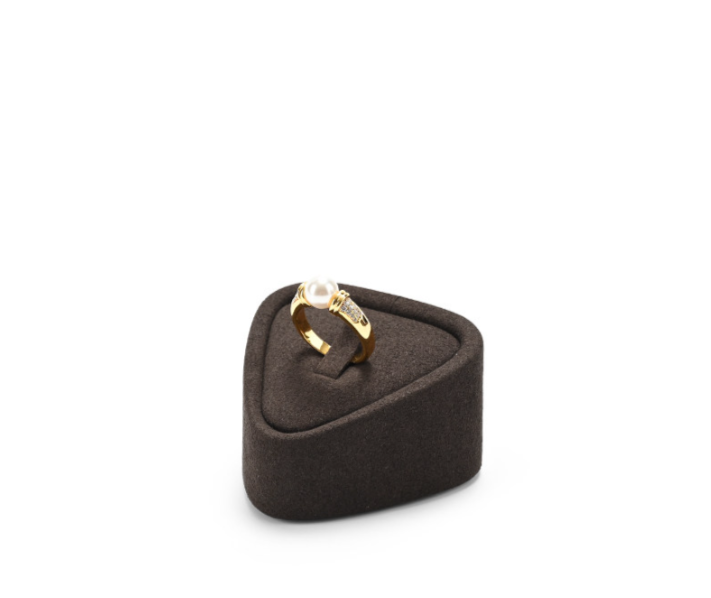 Coffee Microfiber Jewelry Display Set
