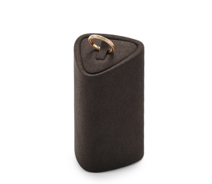 Coffee Microfiber Jewelry Display Set
