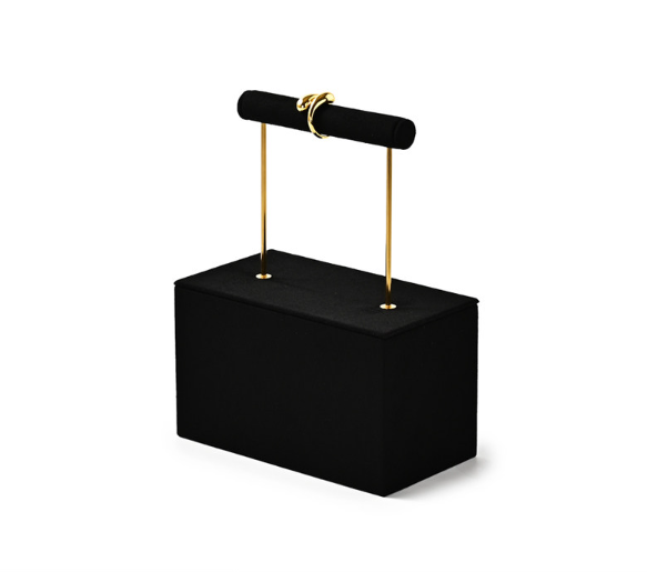 Black Metal Jewelry Display Set