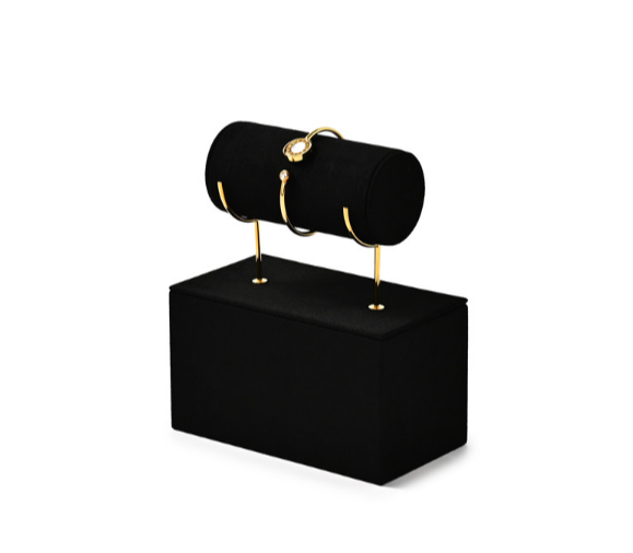 Black Metal Jewelry Display Set