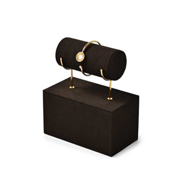 Brown Metal Jewelry Display Set