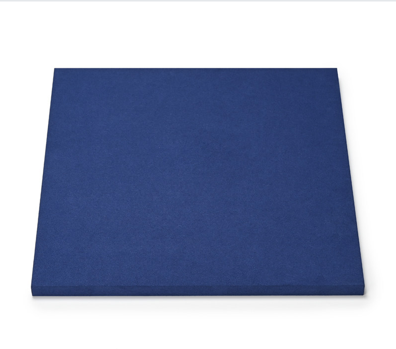 Blue Microfiber Jewelry Display Stand