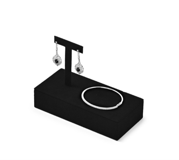 Black Metal Jewelry Display Stand