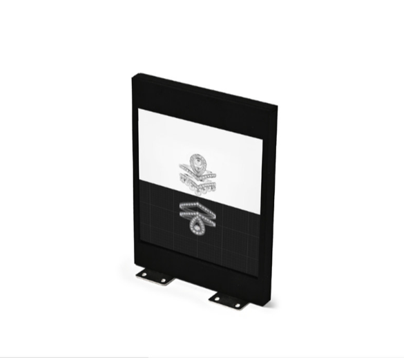 Black Metal Jewelry Display Stand