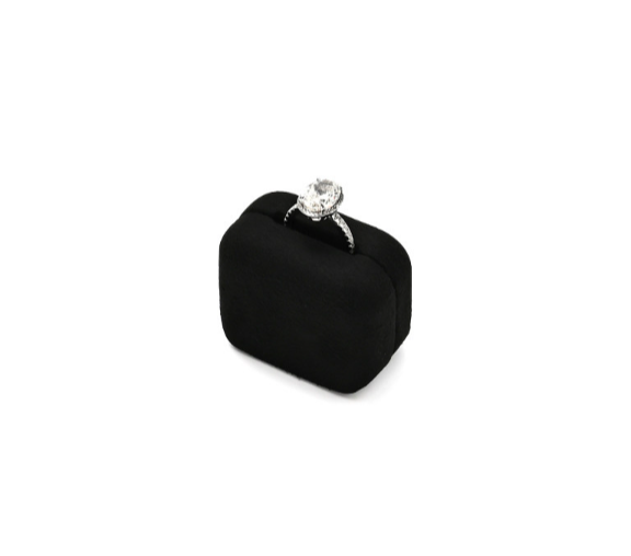 Black Metal Jewelry Display Set