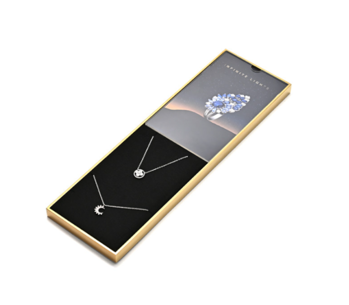 Black Metal Jewelry Display Set