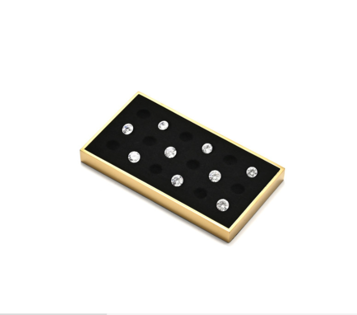 Black Metal Jewelry Display Set