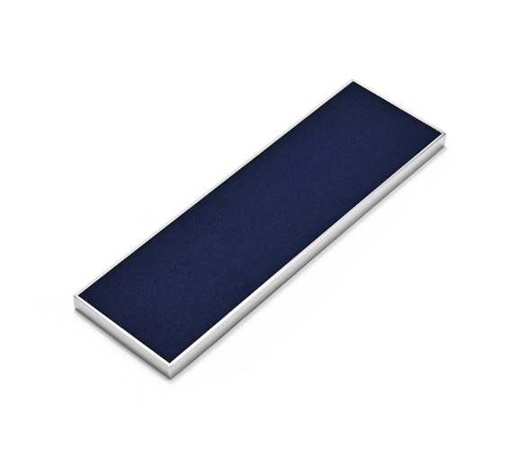 Blue Metal Jewelry Display Set