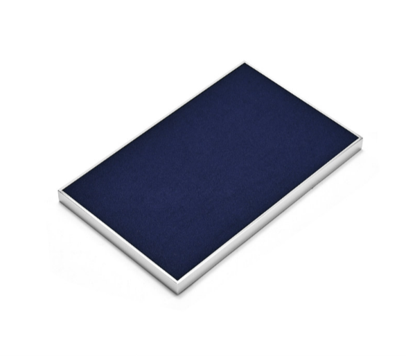 Blue Metal Jewelry Display Set