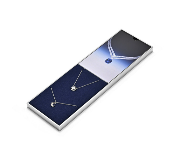 Blue Metal Jewelry Display Set