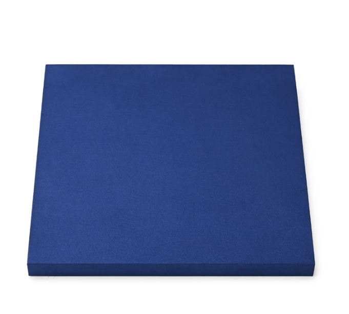 Blue Microfiber Metal Watch Display Stand