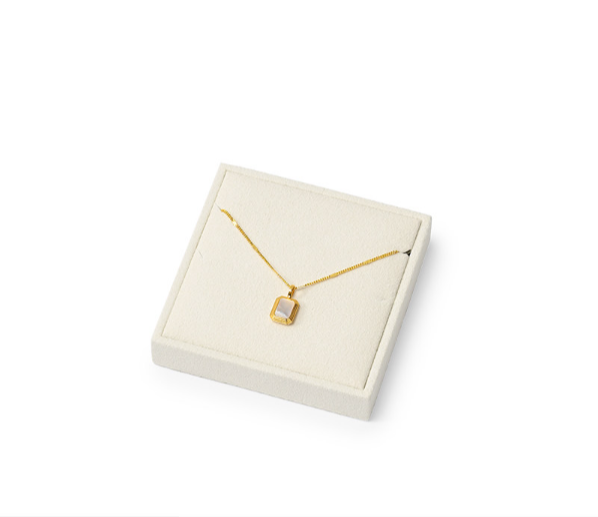 Beige Metal Jewelry Display Set