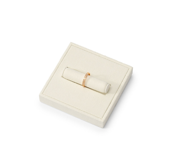 Beige Metal Jewelry Display Set