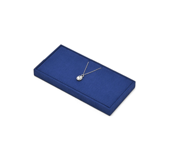 Blue Metal Jewelry Display Set