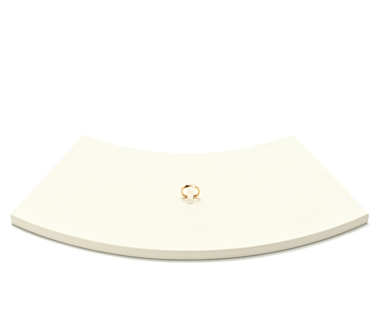 Off-White Metal Jewelry Display Set