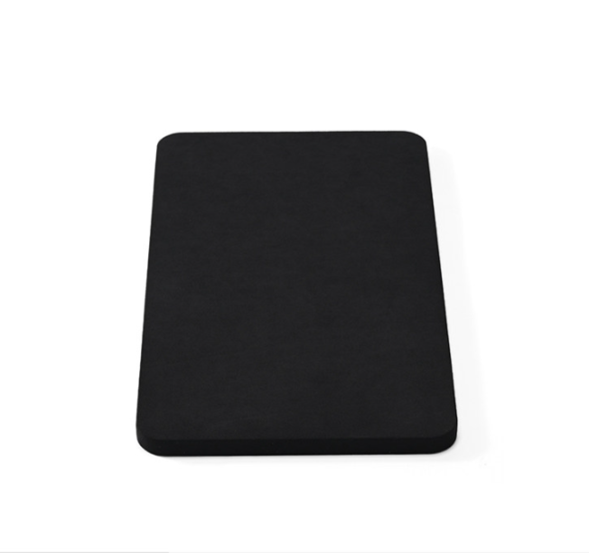 Black Microfiber Jewelry Display Stand
