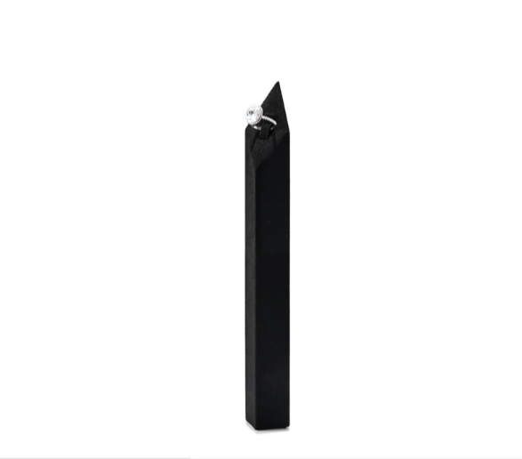 Black Microfiber Jewelry Display Set