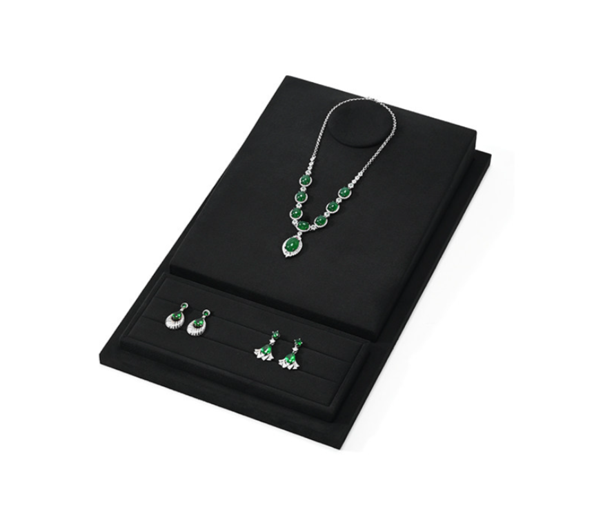 Microfiber Jewelry Display Set