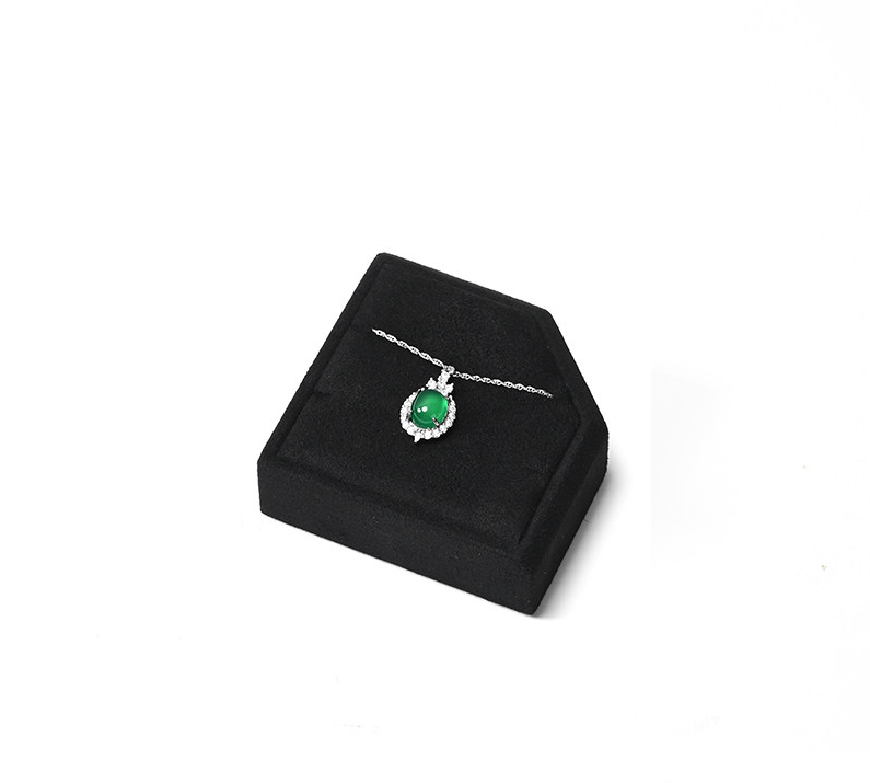 Black Microfiber Jewelry Display Set
