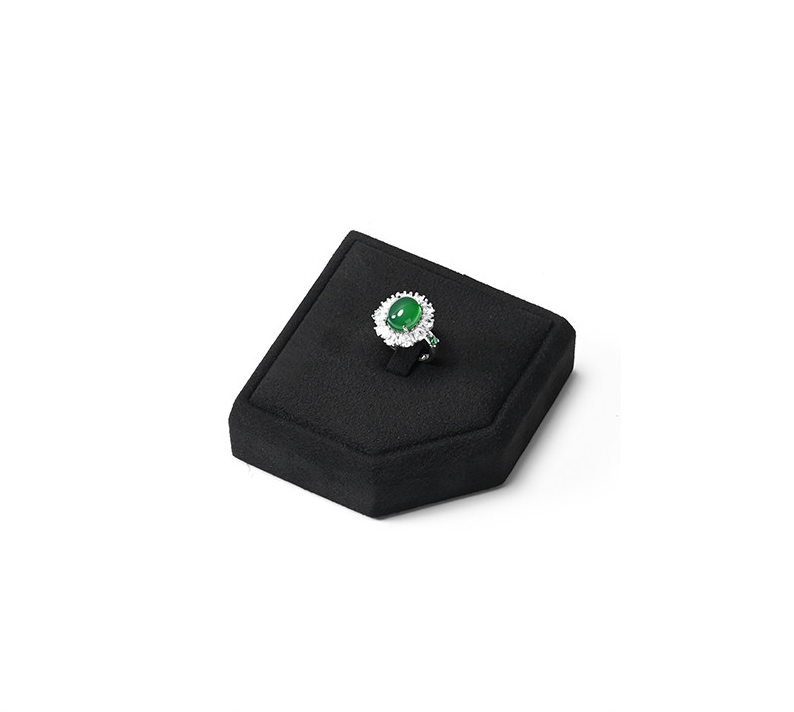 Black Microfiber Jewelry Display Set