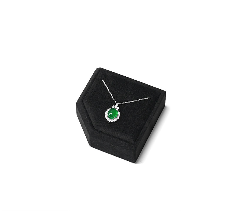 Black Microfiber Jewelry Display Set