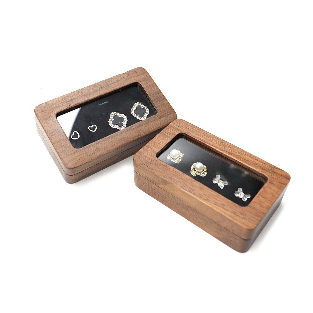 Window jewelry display box — view 1