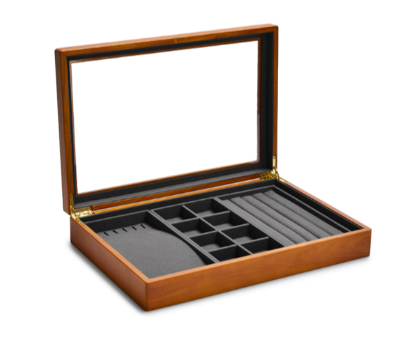 Wooden Jewelry Display Tray