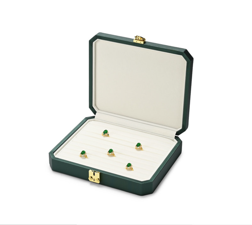 Leather Velvet Jewelry Box