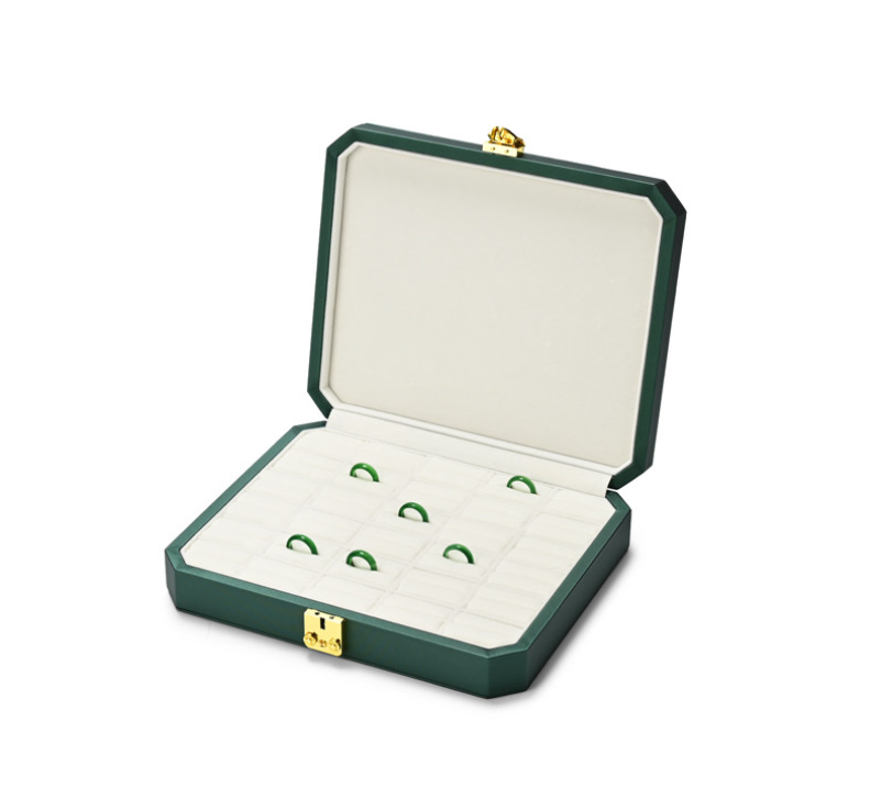 Leather Velvet Jewelry Box