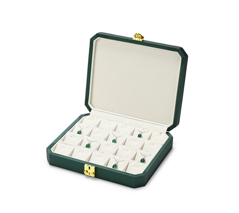 Leather Velvet Jewelry Box