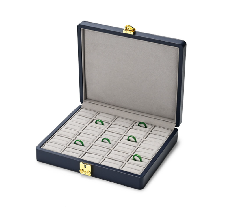 Leather Velvet Jewelry Box