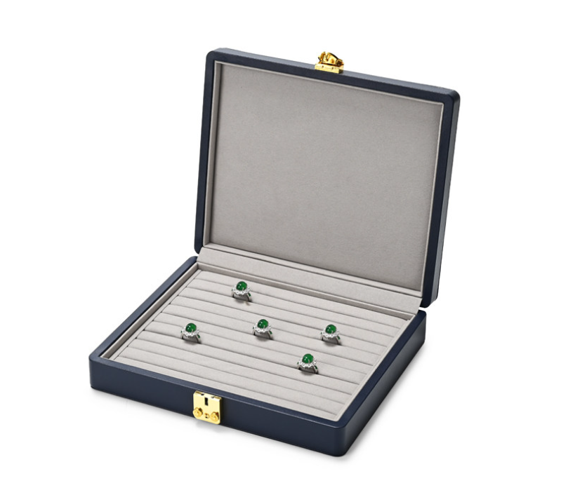 Leather Velvet Jewelry Box