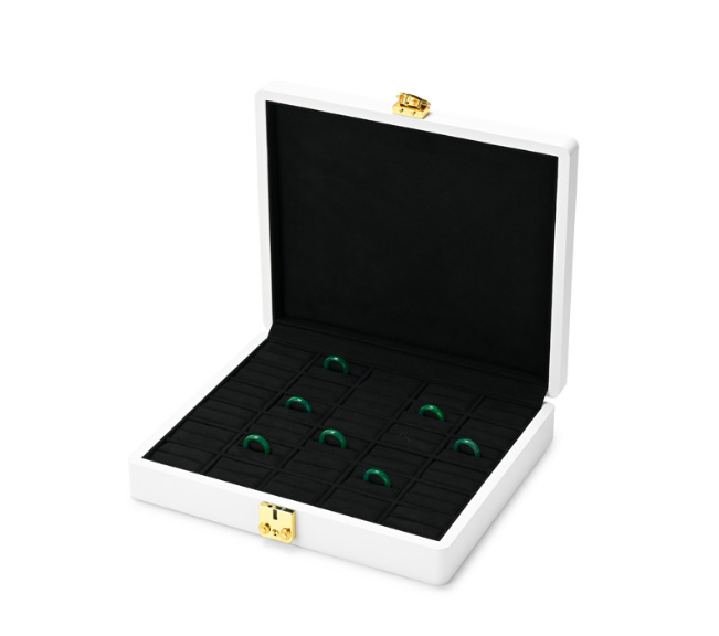 Leather Velvet Jewelry Box