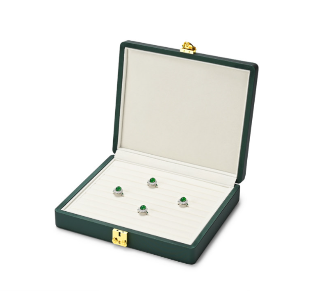 Leather Velvet Jewelry Box