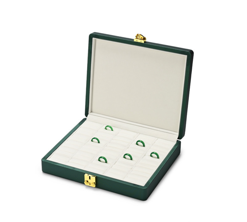 Leather Velvet Jewelry Box