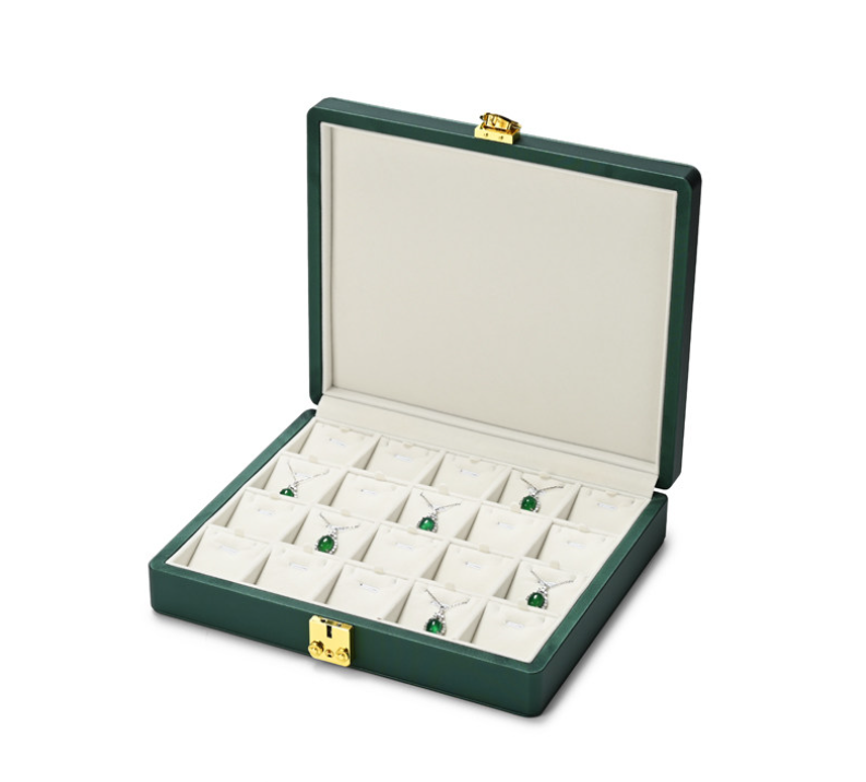 Leather Velvet Jewelry Box
