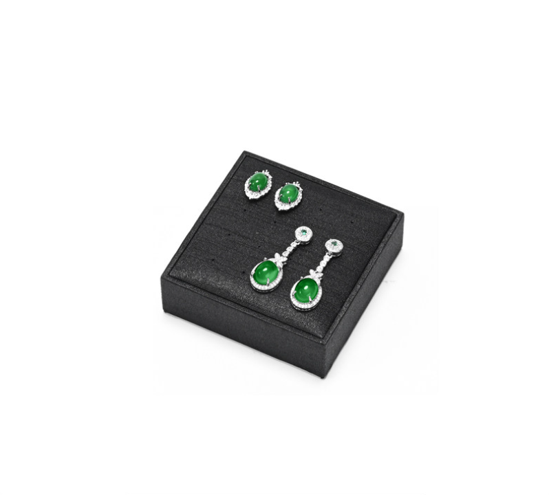Black Jewelry Display Set